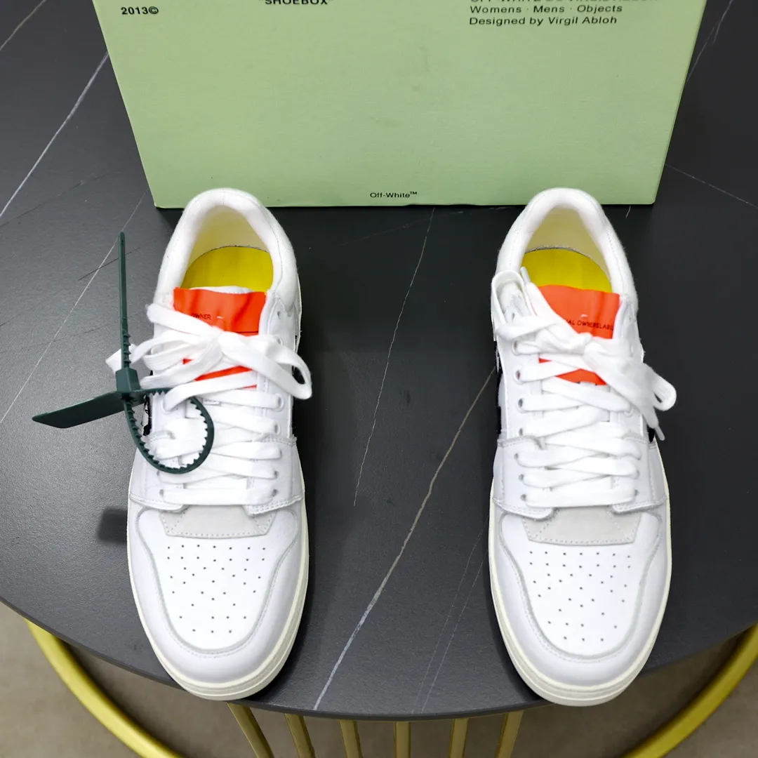 Men's shoes: 462💰💶【off-white】👫 Original one-to-one replica, high-end quality🥳The latest model has not been listed on the official website yet, the top version. Fabric: Imported original leather splicing Lining: Imported breathable mesh Outsole: Original rubber soft, light and wear-resistant Outsole Male 38-44 (customized for 45 and 46)